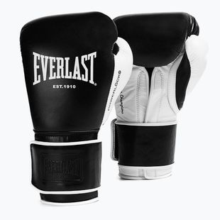 Рукавиці боксерські Everlast Powerlock Pro OG H&L black/white