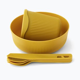 Набір посуду туристичного Sea to Summit Поясsage Dinnerware arrowwood yellow