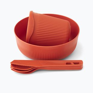 Набір посуду туристичного Sea to Summit Поясsage Dinnerware spicy orange
