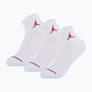 Шкарпетки дитячі Nike Air Jordan Jumpman Quarter 3 пари white