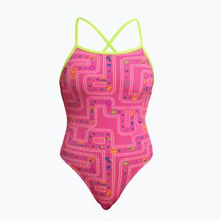 Купальник суцільний дитячий Funkita Tie Me Tight One Piece packed pink