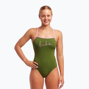 Купальник суцільний жіночий Funkita Single Strap One Piece glamo camo