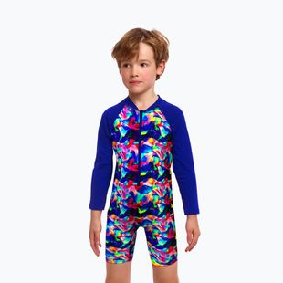 Комбінезон UPF 50+ дитячий Funky Trunks Go Jump Suit wet wave
