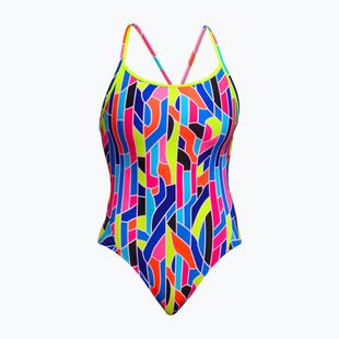 Купальник суцільний жіночий Funkita Diamond Back One Piece fault lines