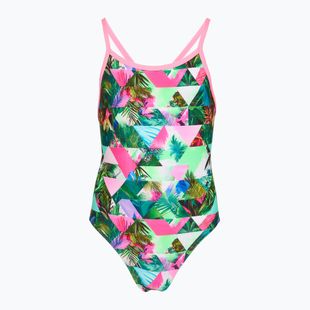 Дитячий суцільний купальник Funkita Single Strap One Piece sub lime