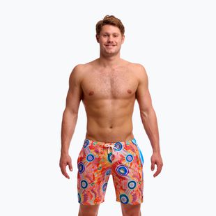 Шорти для плавання чоловічі Funky Trunks Long Johnny Short kulin colour
