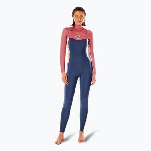 Жіночий гідрокостюм Rip Curl Dawn Patrol 4/3 mm GB C/Zip шиферний рожевий