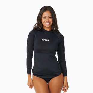 Лонгслів для плавання жіночий Rip Curl Classic Surf UPF Rashguard black