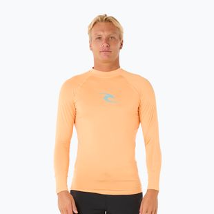 Лонгслів для плавання чоловічий Rip Curl Waves UPF Performance mandarin zest