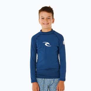 Дитячий лонгслів для плавання Rip Curl Waves Upf light navy