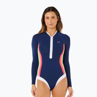 Купальник суцільний жіночий  Rip Curl Surf Stripe UPF Surf Suit dark navy
