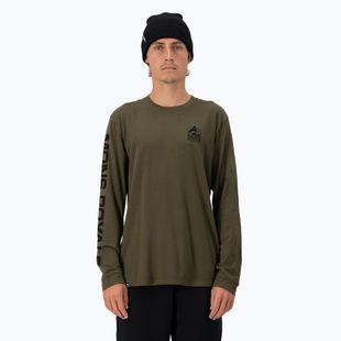 Чоловіча термоактивна кофта Mons Royale Icon dark olive