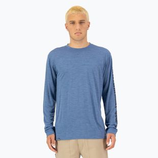 Чоловіча термоактивна кофта Mons Royale Zephyr Tencel steel blue