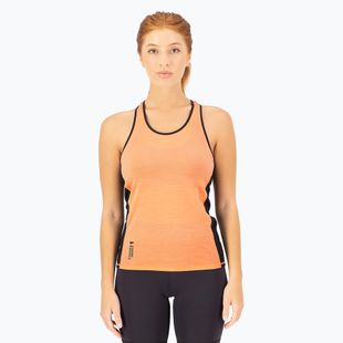 Жіноча термофутболка Mons Royale Bella Merino Tank punch/black