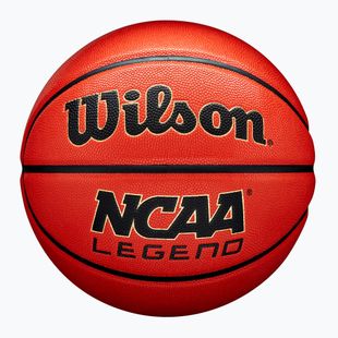 М'яч баскетбольний Wilson NCAA Legend orange/black розмір 6