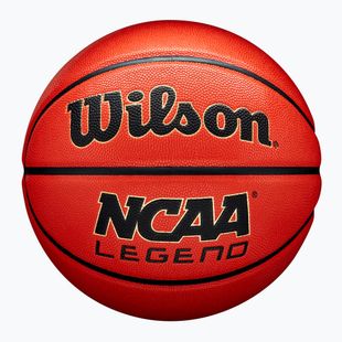М'яч баскетбольний Wilson NCAA Legend orange/black розмір 7