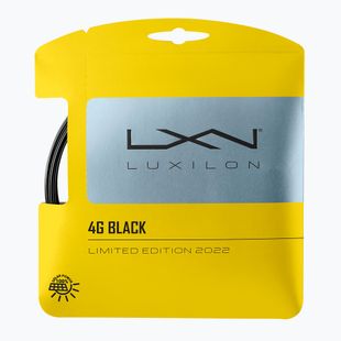 Струна тенісна Luxilon 4G 125 Set 12.2 м чорна