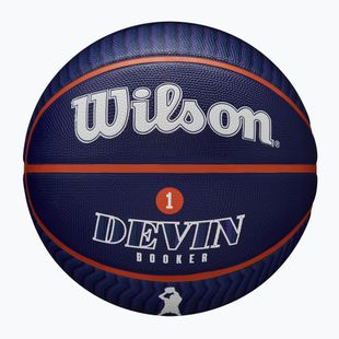 М'яч баскетбольний Wilson NBA Player Icon Outdoor Booker navy 7