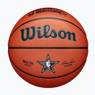 М'яч баскетбольний Wilson 2024 NBA All Star Replica brown розмір 7