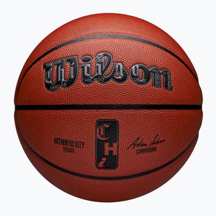 М'яч баскетбольний Wilson NBA Authentic City Chicago brown розмір 7