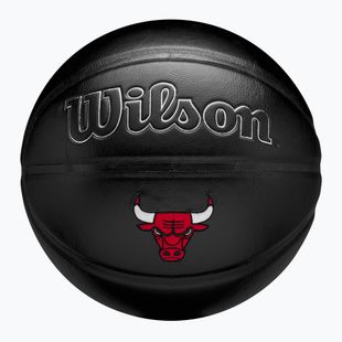 М'яч баскетбольний Wilson NBA Team Premiere Chicago Bulls black розмір 7