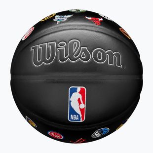 М'яч баскетбольний Wilson NBA All Team Premiere black розмір 7