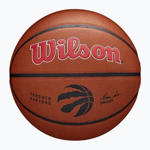 М'яч баскетбольний Wilson NBA Team Alliance Toronto Raptors brown розмір 7