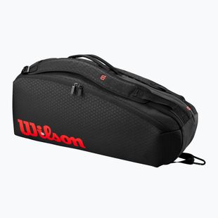 Сумка тенісна Wilson Clash V3 Super Tour 6PK black/ infrared