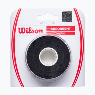Обмотки для тенісних ракеток Wilson Absorbx Overgrip 3 шт. black/white