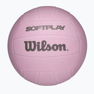 М'яч волейбольний Wilson Soft Play pink розмір 5