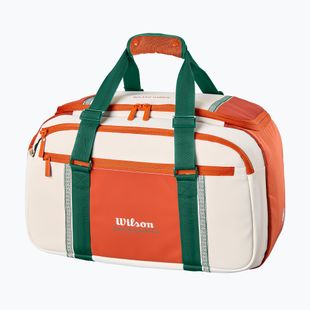 Сумка тенісна Wilson Roland Garros Small Duffel 2026 cream/clay/green
