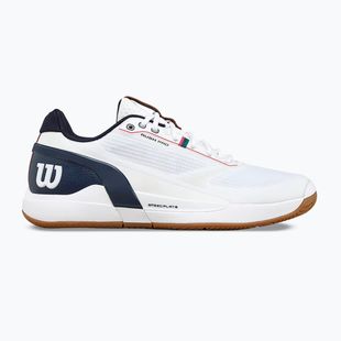 Кросівки тенісні чоловічі Wilson Rush Pro 5 white/navy blazer/gum