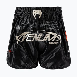 Шорти для тренувань чоловічі Venum Eclipse Muay Thai black/ivory