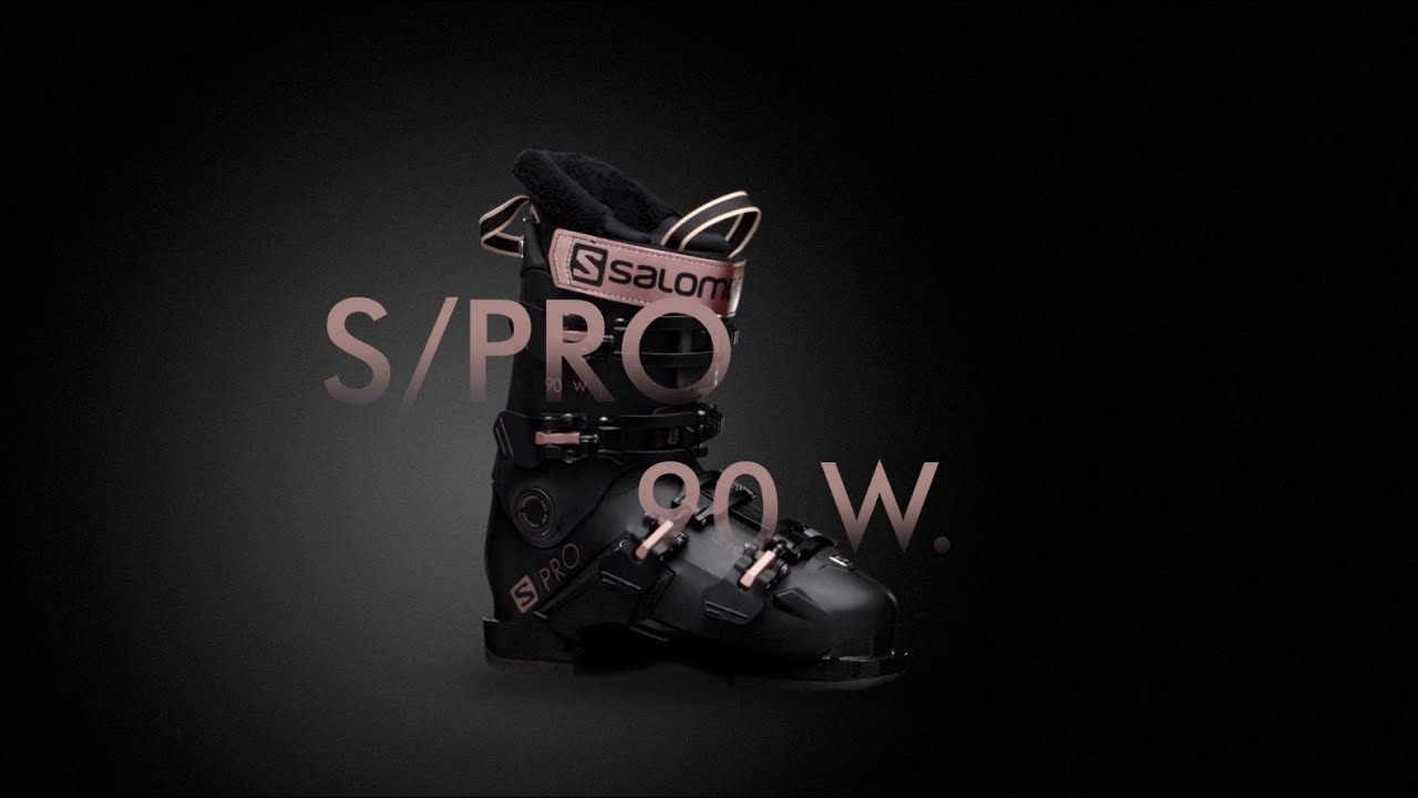 Черевики лижні жіночі Salomon S/Pro 90 W GW чорні L41486200