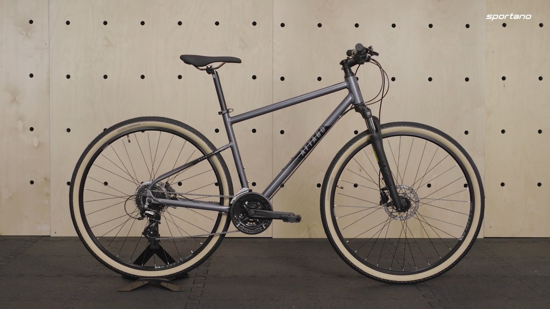 Велосипед кросовий чоловічий ATTABO SANO 3.0 28" сірий