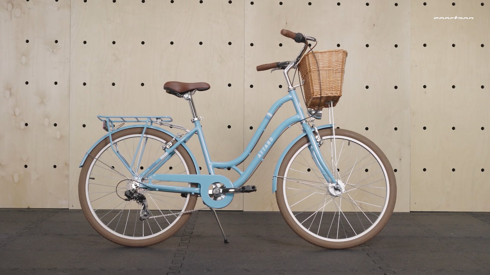 Велосипед міський жіночий ATTABO CITY 28" блакитний