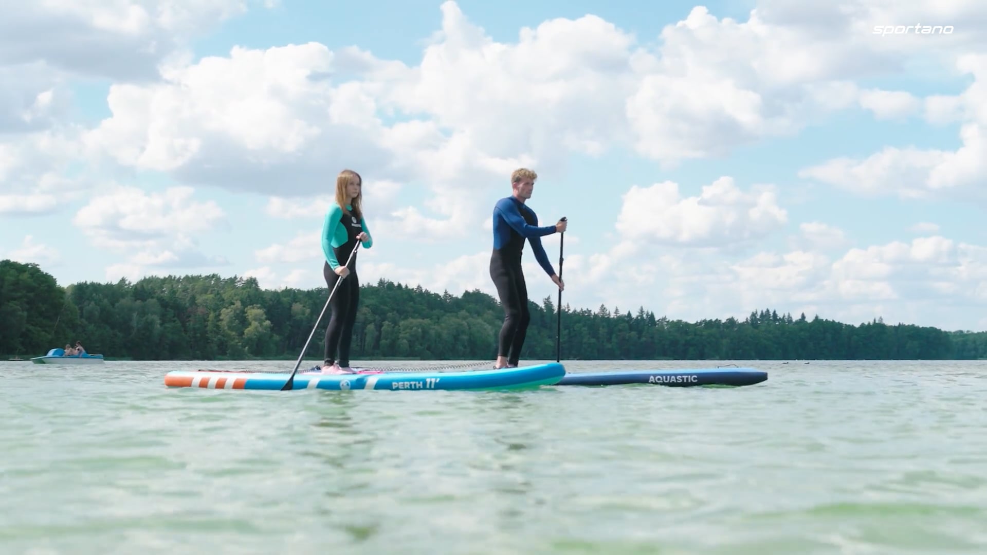 Дошка SUP AQUASTIC Perth Pro 11'2" allround білий