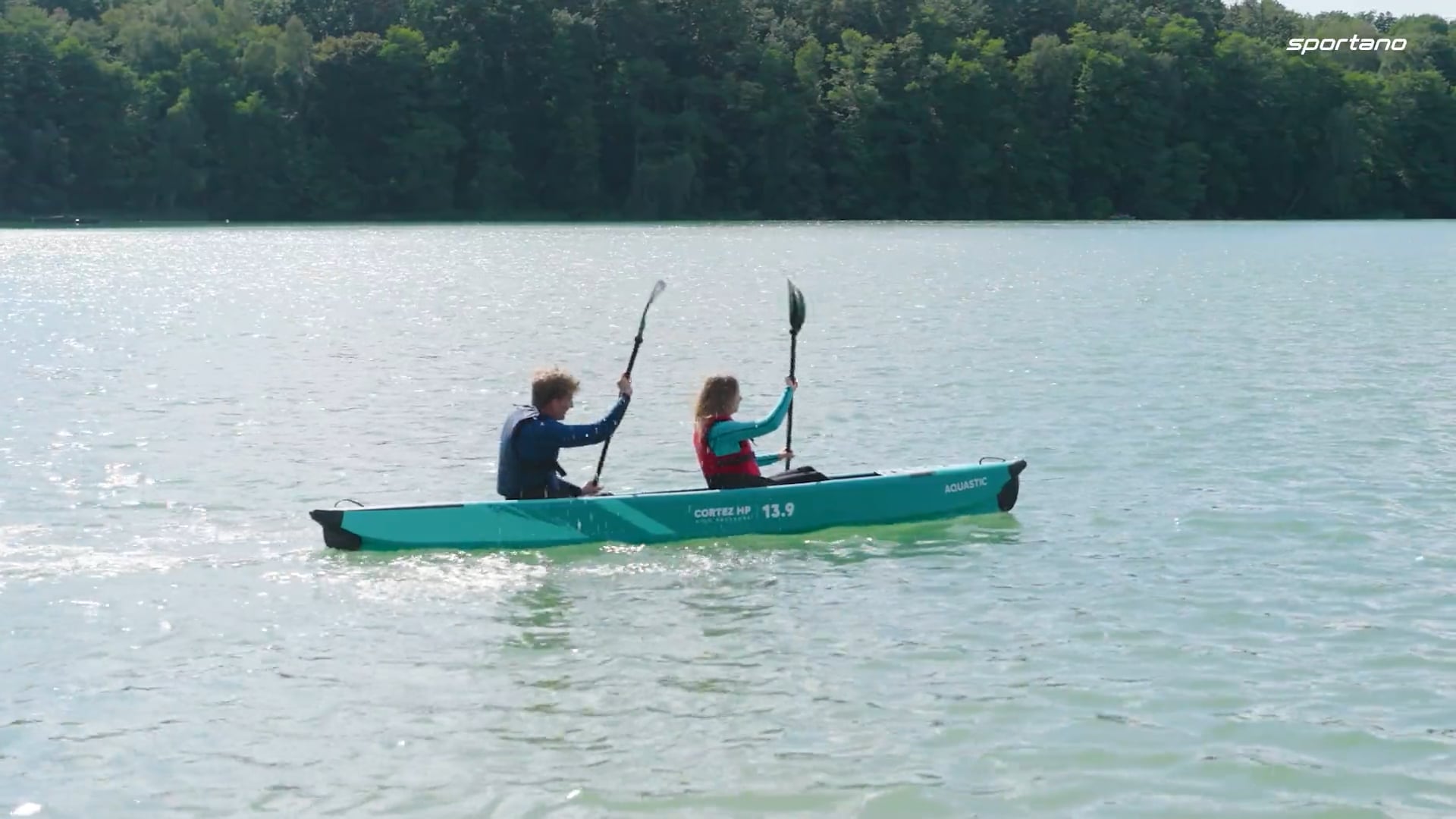 Байдарка/SUP гібрид AQUASTIC Monroy 14'0" 427 см блакитний