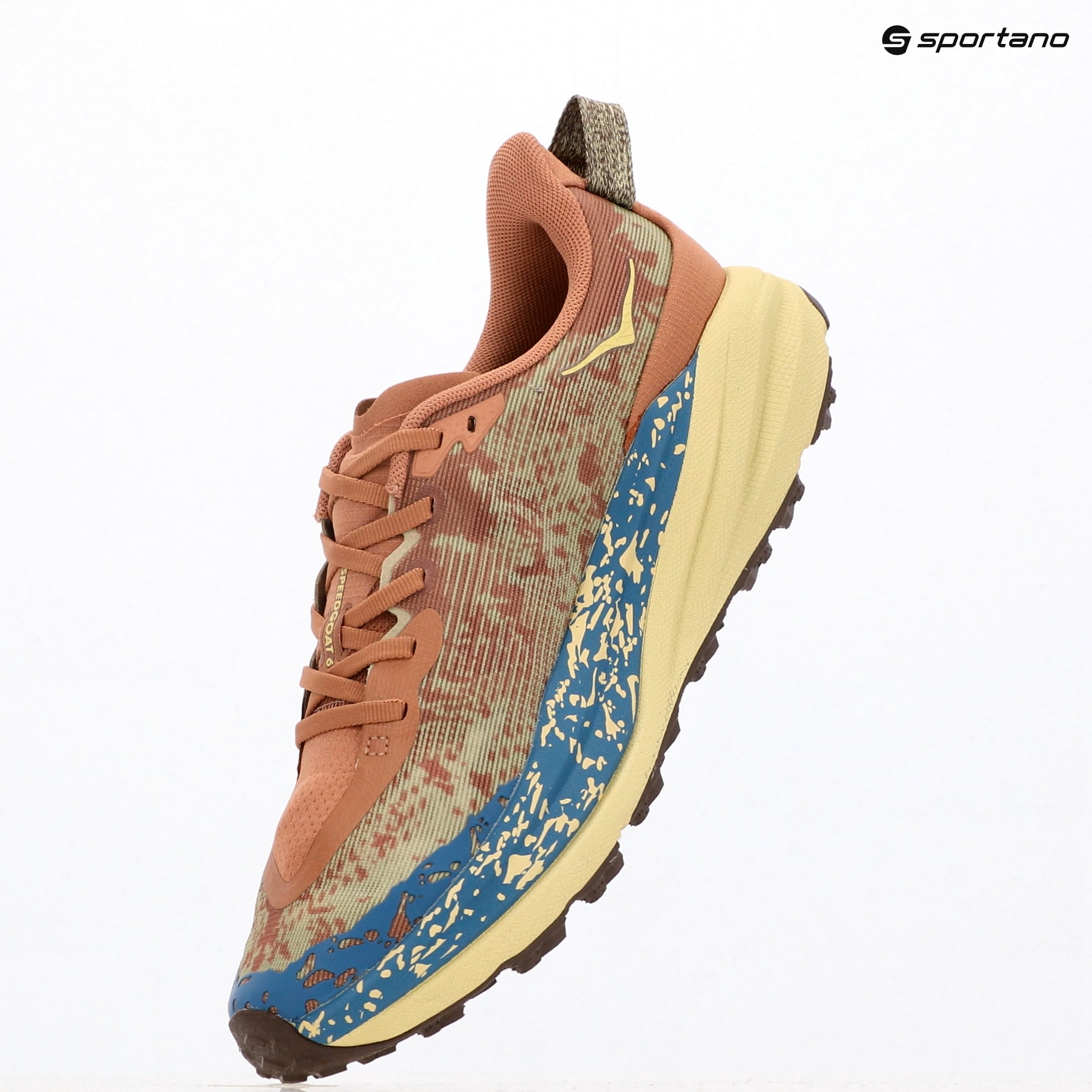 Кросівки для бігу чоловічі HOKA Speedgoat 6 maple/cardamon