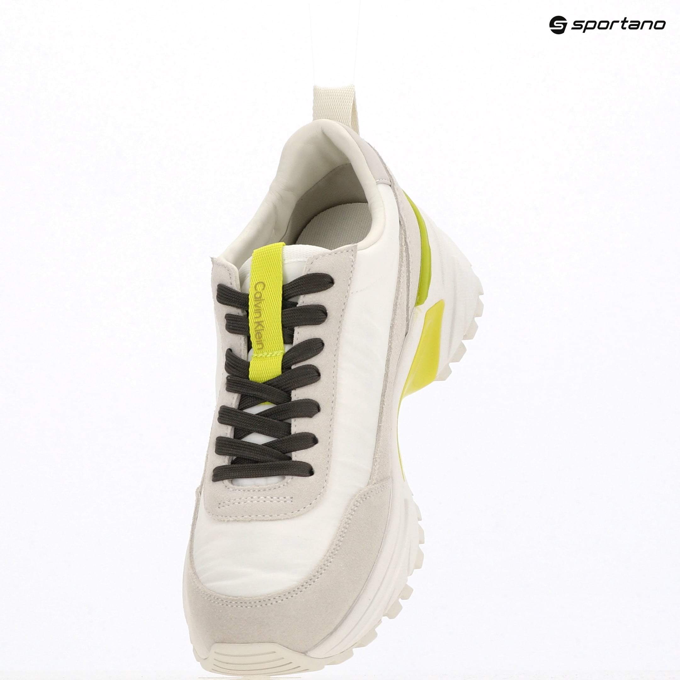 Кросівки жіночі Calvin Klein YW0YW02075 Hike Runner MG Nylon Mix bright white/primrose/beluga