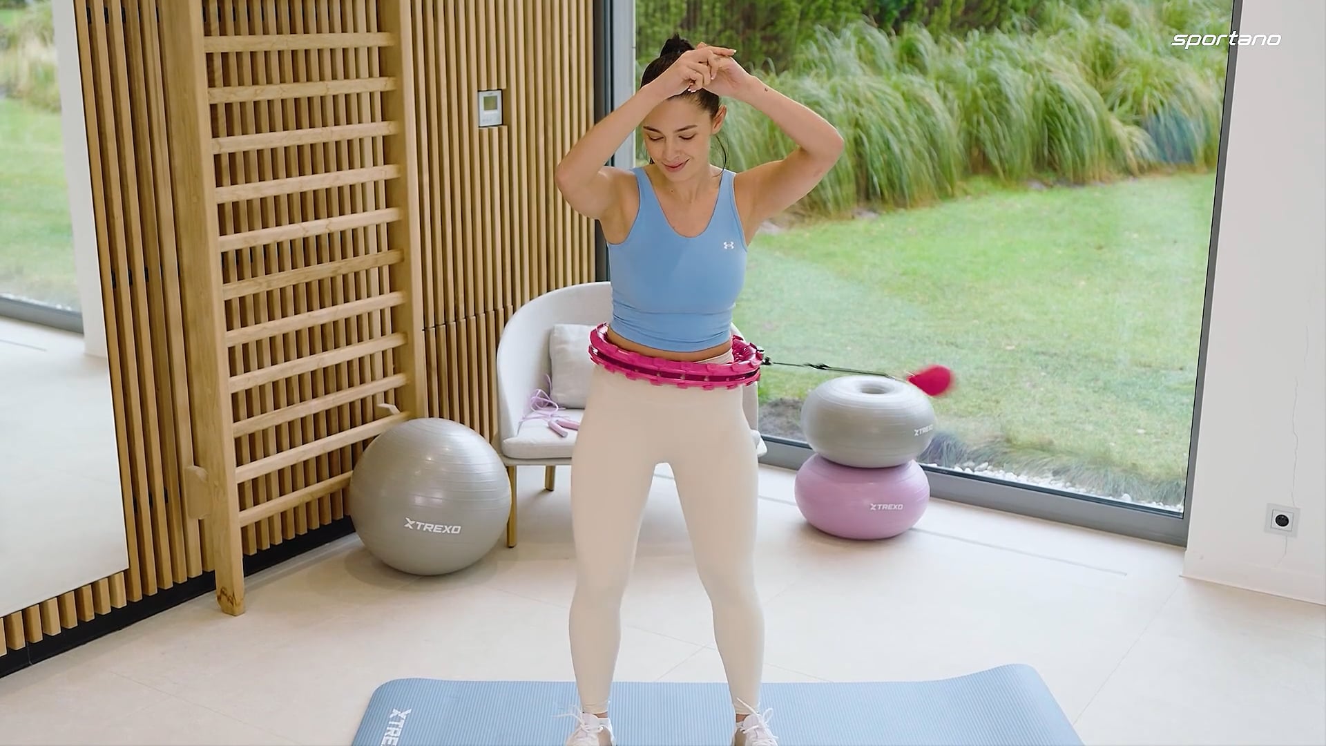 Хулагуб з навантаженням XTREXO TXO-B4Z036-VT фіолетовий