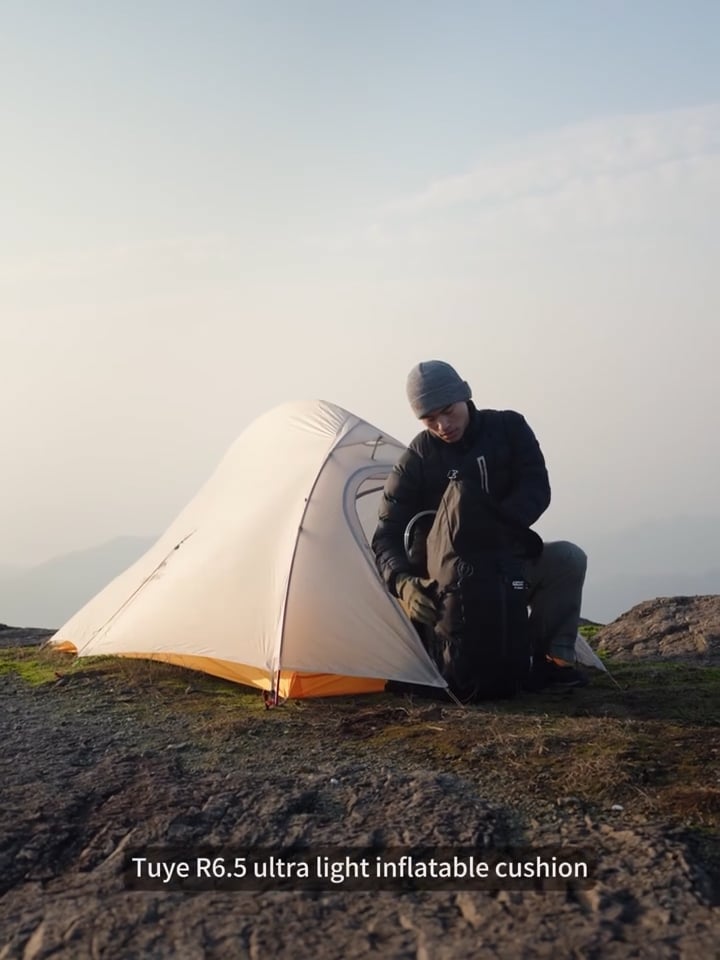 Килимок Naturehike Tuye R 6.5 carbon silver