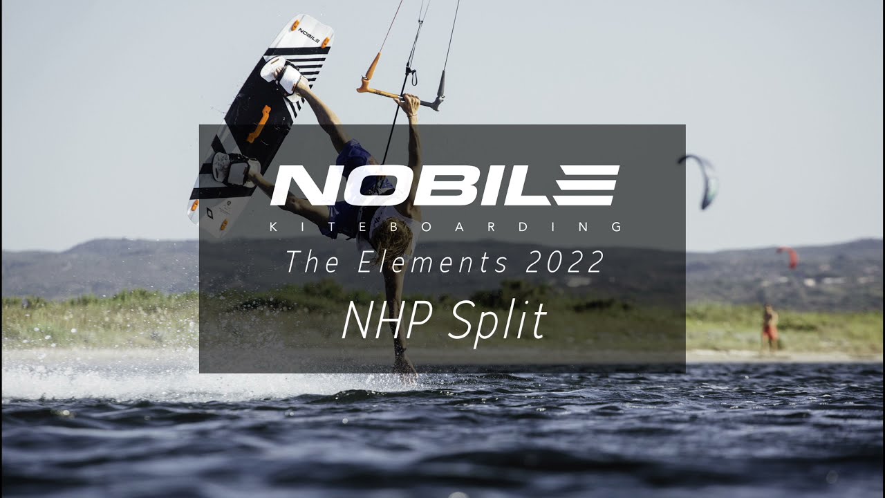 Кайтборд складаний Nobile NHP Split чорний K22