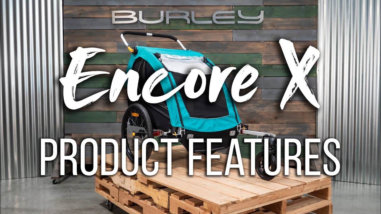 Причіп велосипедний Burley Dziecięca Encore X синій BU-937101