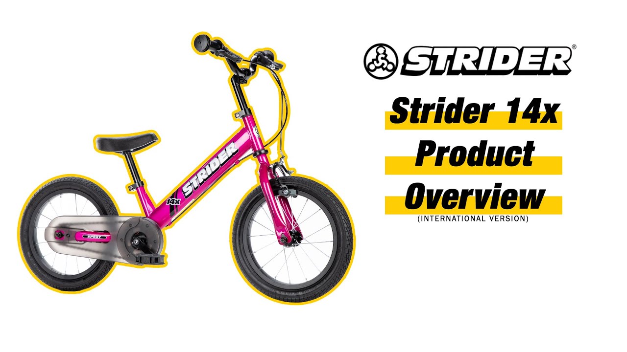 Біговел Strider 14x Sport рожевий SK-SB1-IN-PK