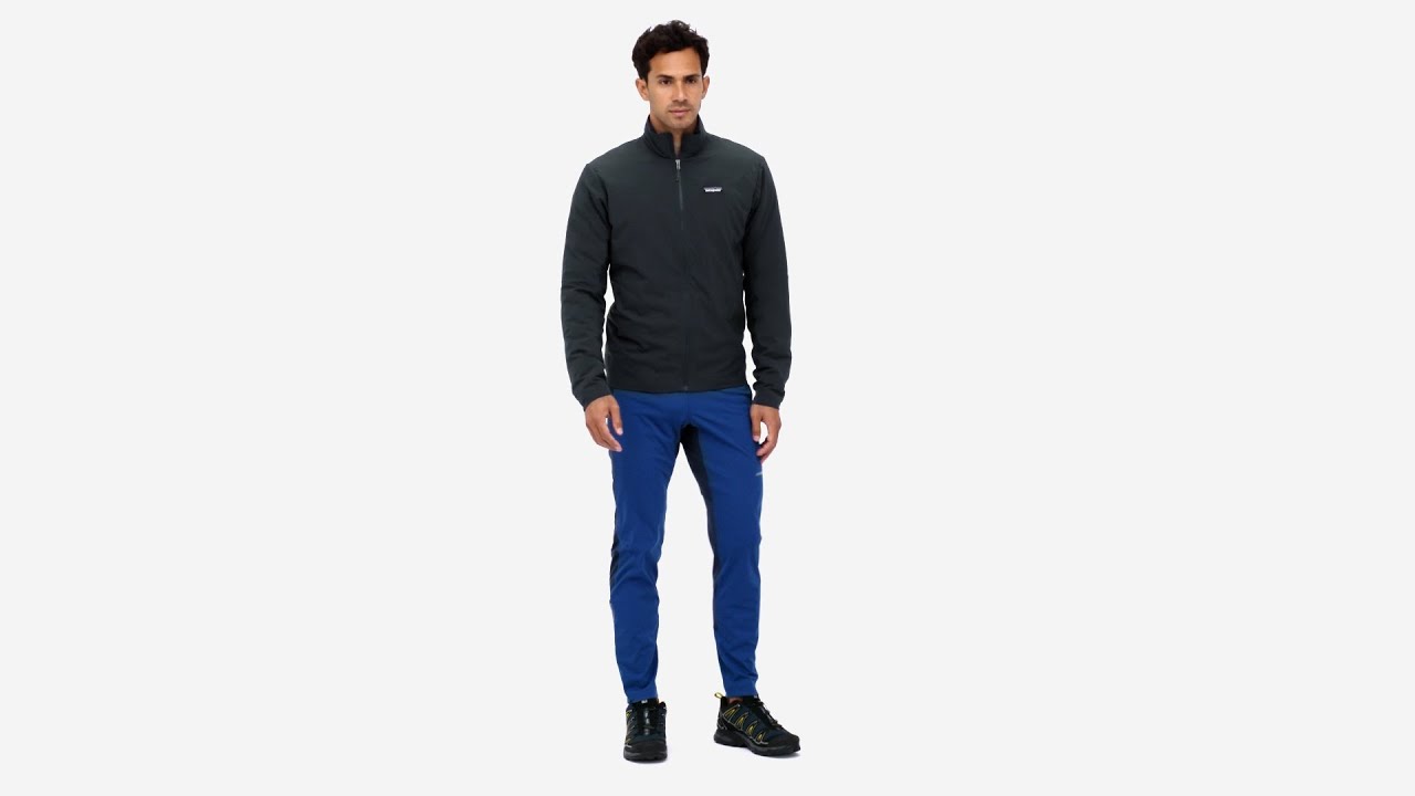 Куртка гибридна чоловіча Patagonia Thermal Airshed wavy blue