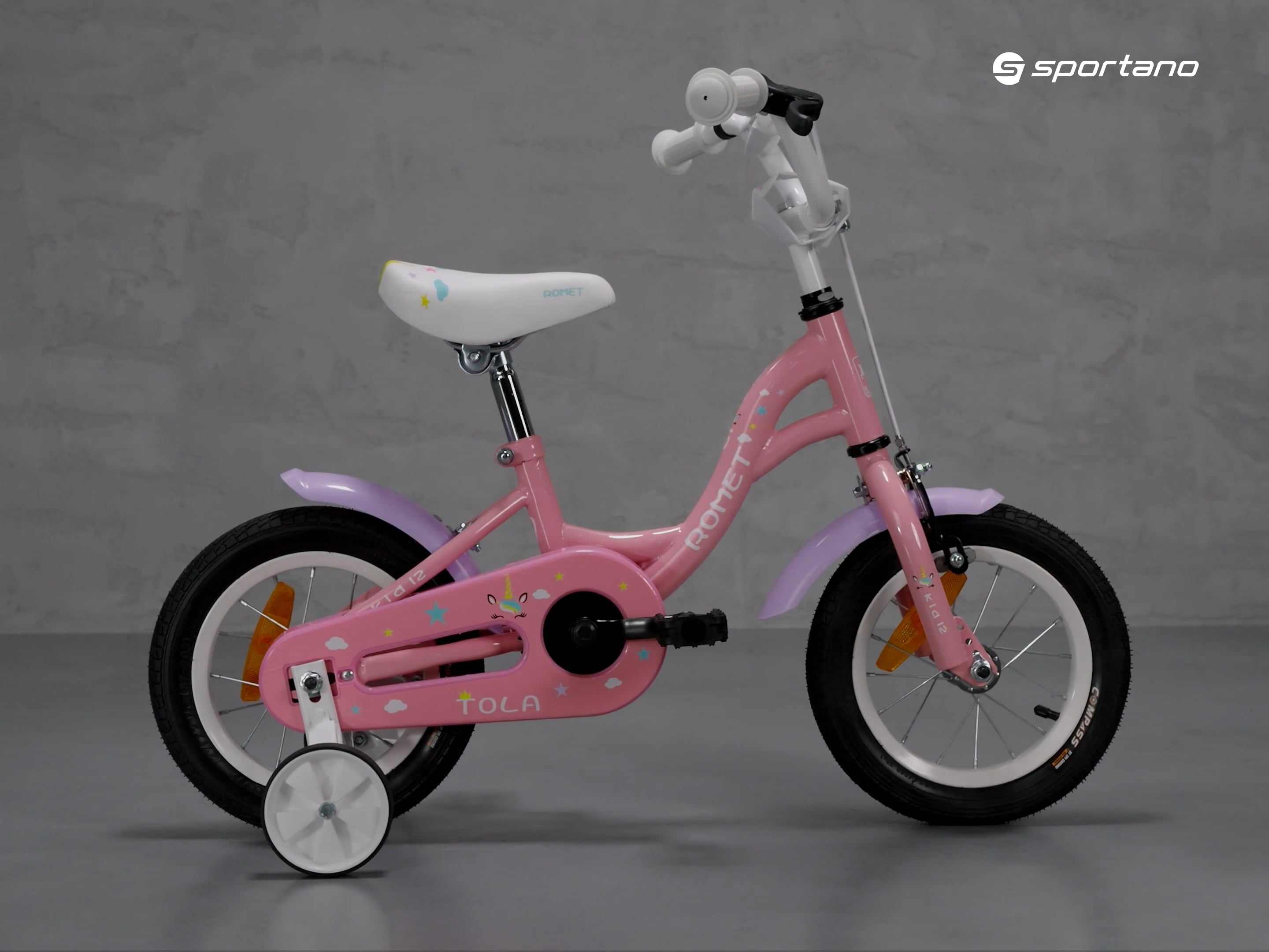 Велосипед дитячий Romet Tola 12 рожевий 2216633