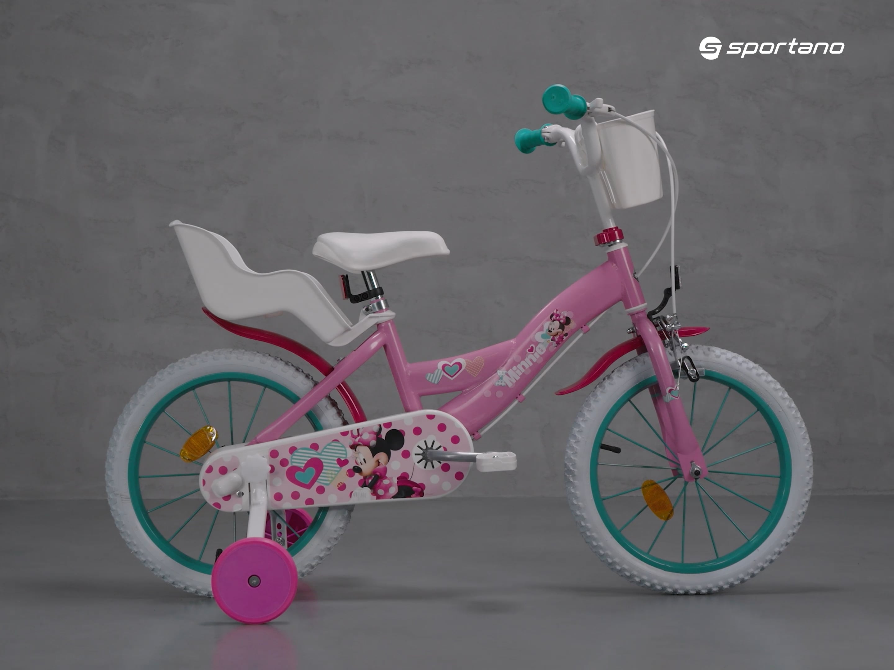 Велосипед дитячий Huffy Minnie 16" рожевий 21891W