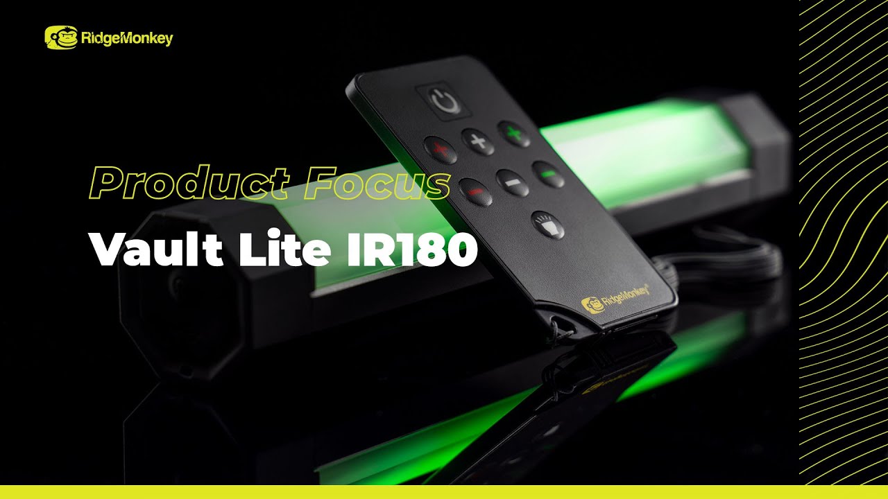 Ліхтарик RidgeMonkey Vault Lite IR180 чорний RM481