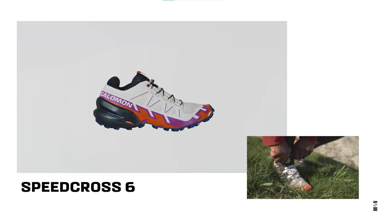 Кросівки для бігу чоловічі Salomon Speedcross 6 black/black/phantom
